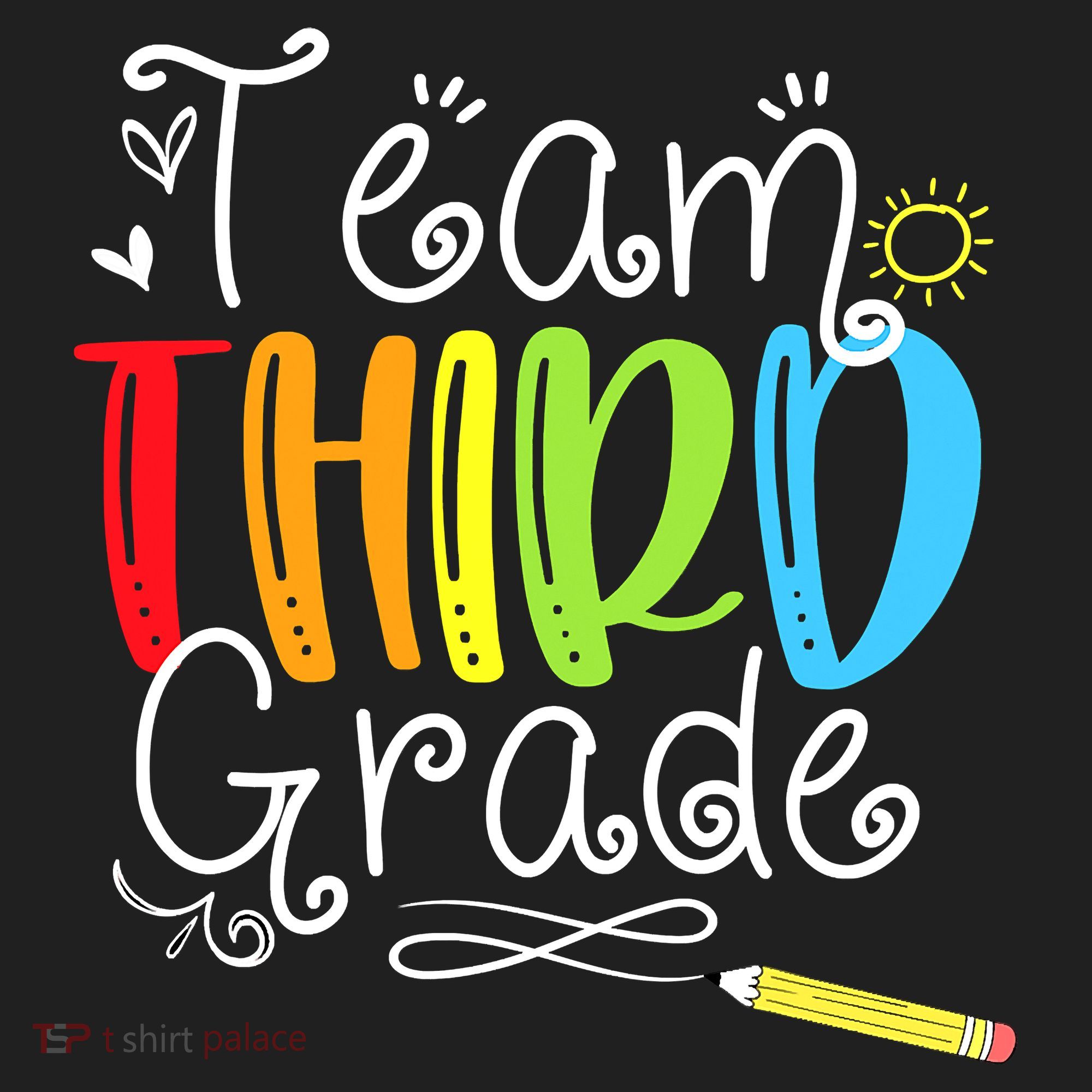 Team Third Grade Back To School 3rd Teacher Student Women's Sweatshirt