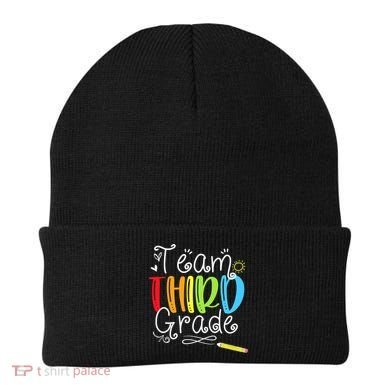 Team Third Grade Back To School 3rd Teacher Student Beanie