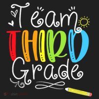 Team Third Grade Back To School 3rd Teacher Student Golf Towel thumb 3