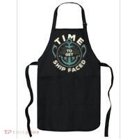 Time To Get Ship Faced Funny Cruise Apron thumb 0