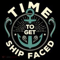 Time To Get Ship Faced Funny Cruise Sustainable Bucket Hat thumb 2