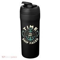 Time To Get Ship Faced Funny Cruise 24oz Duet Stainless Steel Tumbler thumb 3
