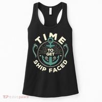 Time To Get Ship Faced Funny Cruise Women's Tank Top thumb 0