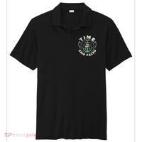 Time To Get Ship Faced Funny Cruise Sport-Tek Posi-UV Pro Polo thumb 0
