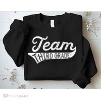 Team Third Grade Back To School Student Teacher Sweatshirt thumb 2
