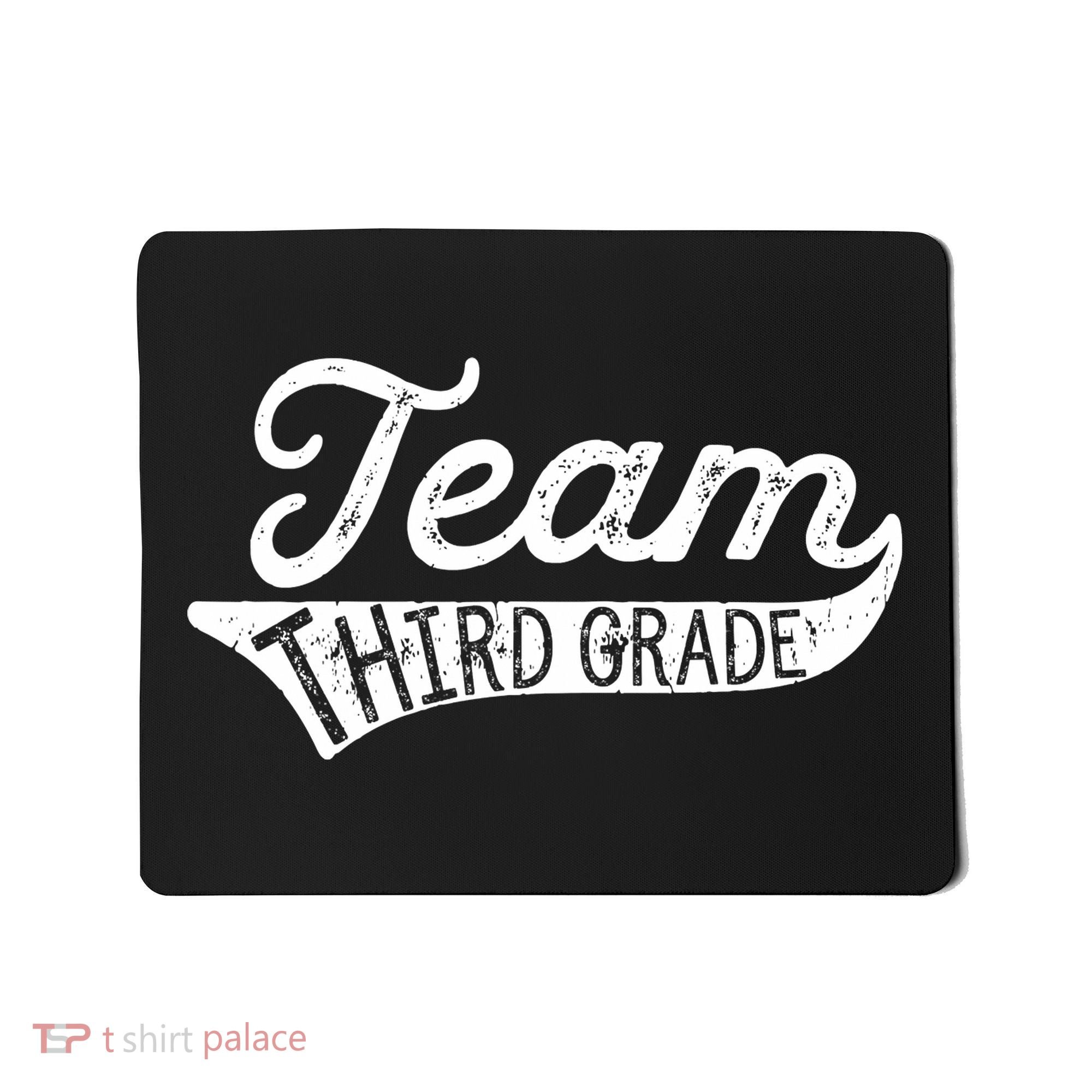 Team Third Grade Back To School Student Teacher Mousepad