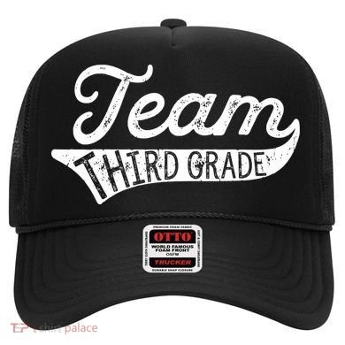 Team Third Grade Back To School Student Teacher Hat