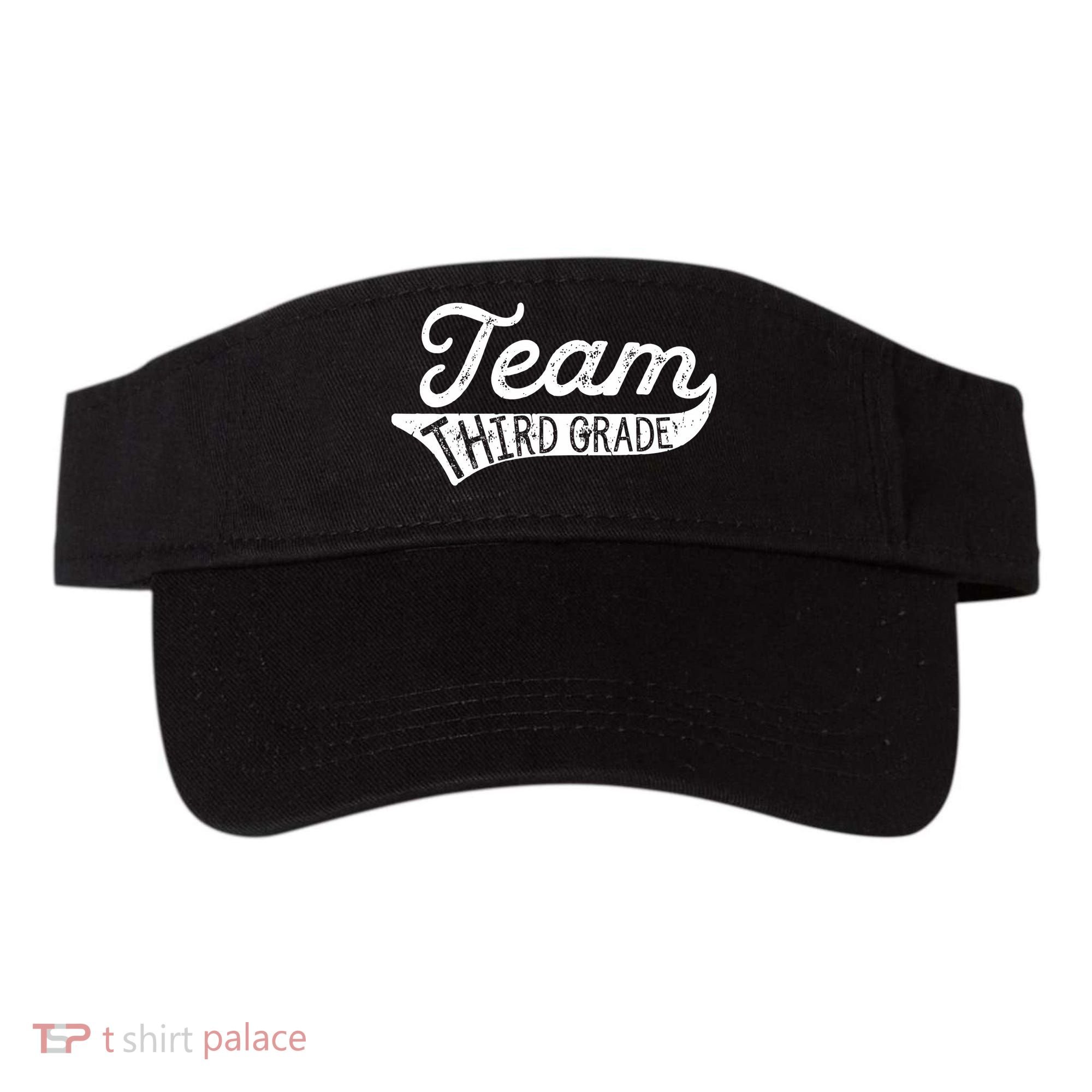 Team Third Grade Back To School Student Teacher Visor
