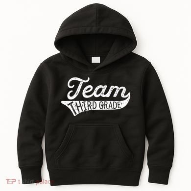 Team Third Grade Back To School Student Teacher Kids Hoodie