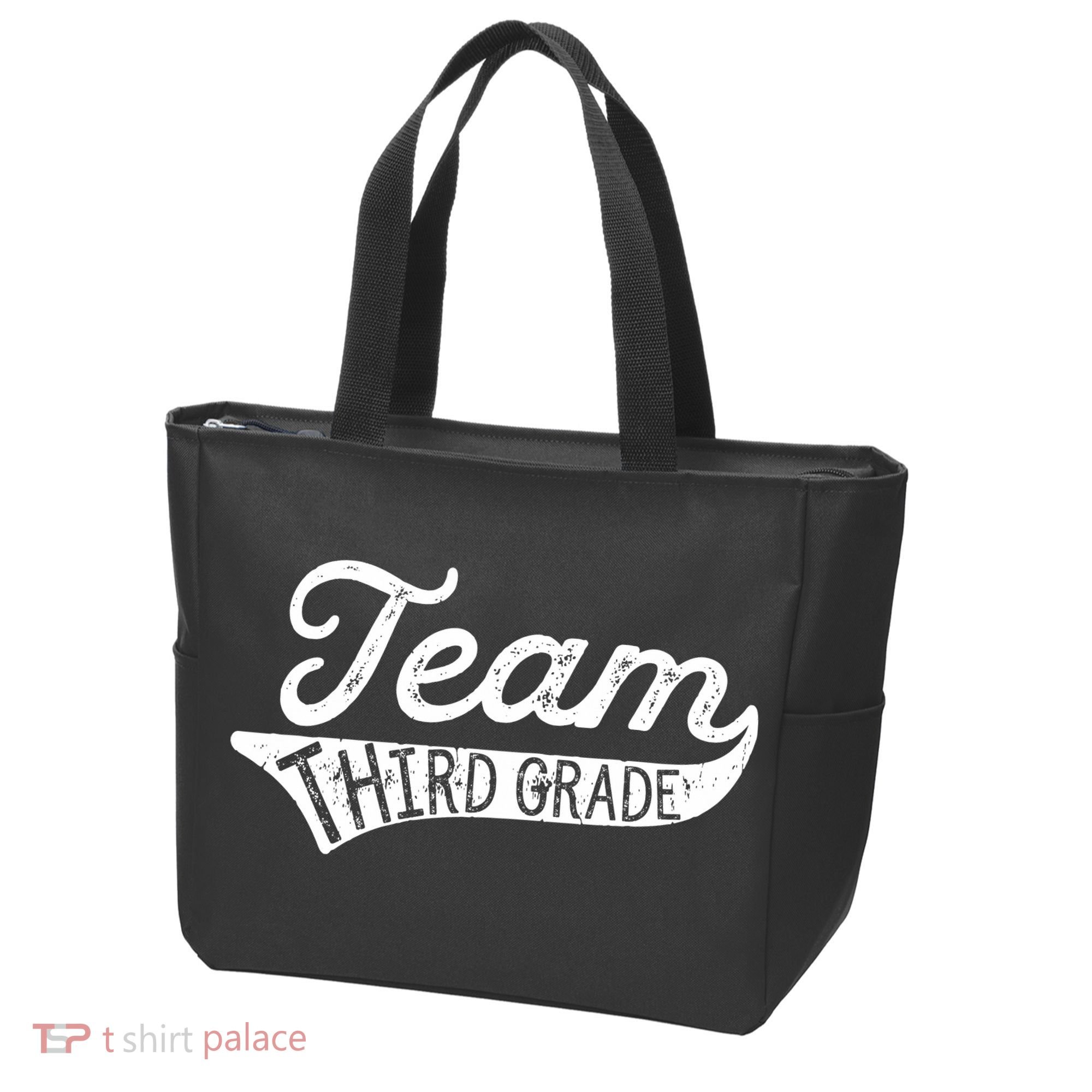 Team Third Grade Back To School Student Teacher Tote Bag