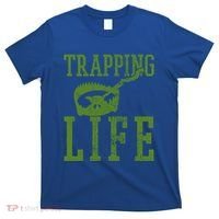 Trapper Trapping Hunting Life Vintage Cute Gift T-Shirt thumb 0