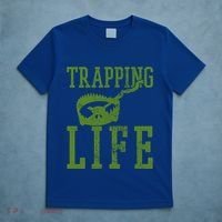 Trapper Trapping Hunting Life Vintage Cute Gift T-Shirt thumb 5