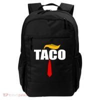 Taco Trump Hair Tie Funny Backpack thumb 0