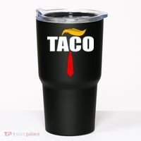 Taco Trump Hair Tie Funny Tumbler thumb 0