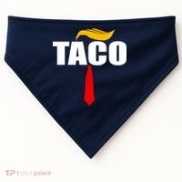 Taco Trump Hair Tie Funny USA-Made Doggie Bandana thumb 0