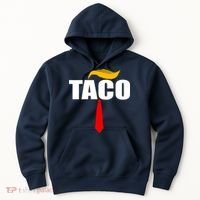 Taco Trump Hair Tie Funny Hoodie thumb 0