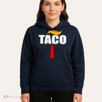 Taco Trump Hair Tie Funny Hoodie thumb 5