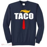 Taco Trump Hair Tie Funny Sweatshirt thumb 0