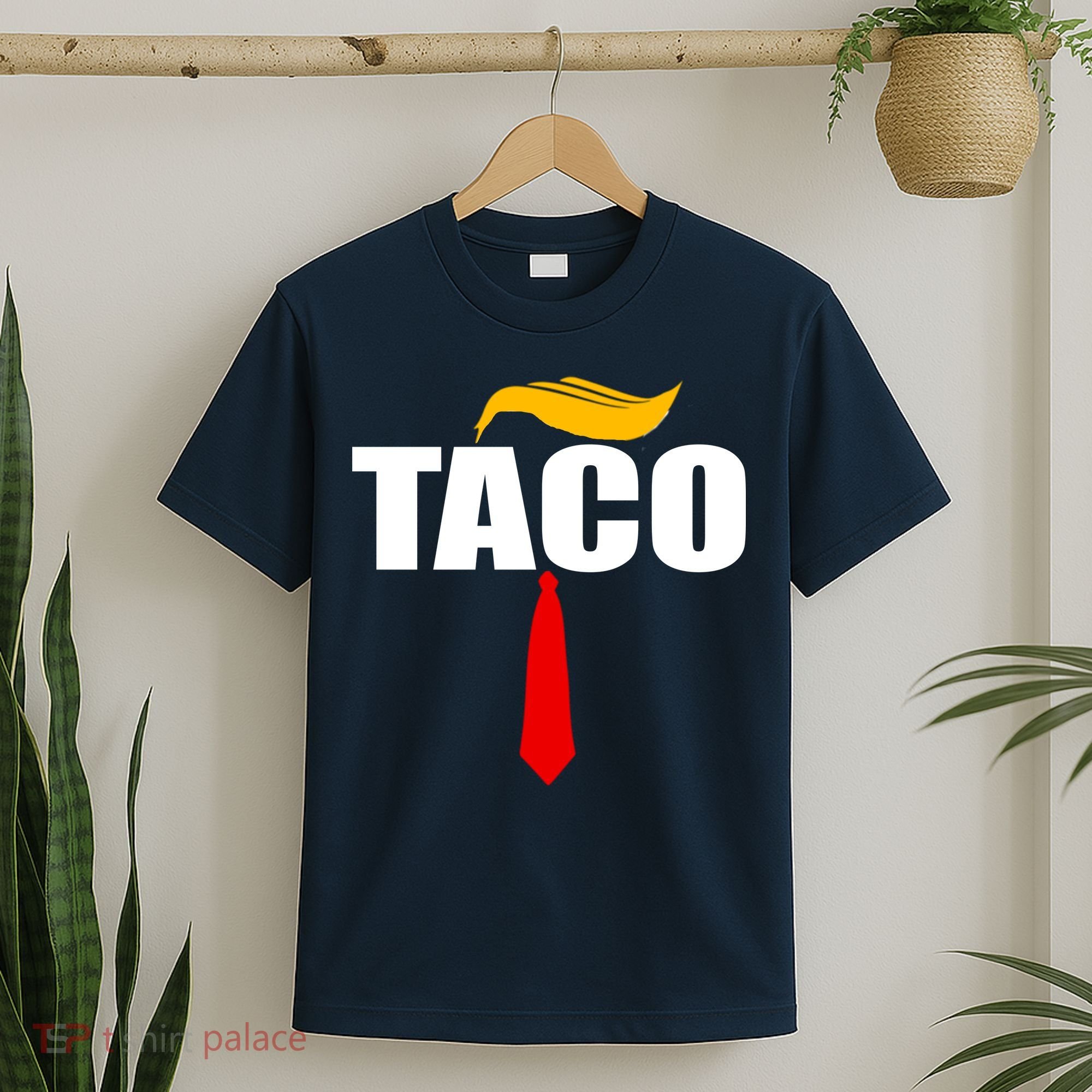 Taco Trump Hair Tie Funny T-Shirt
