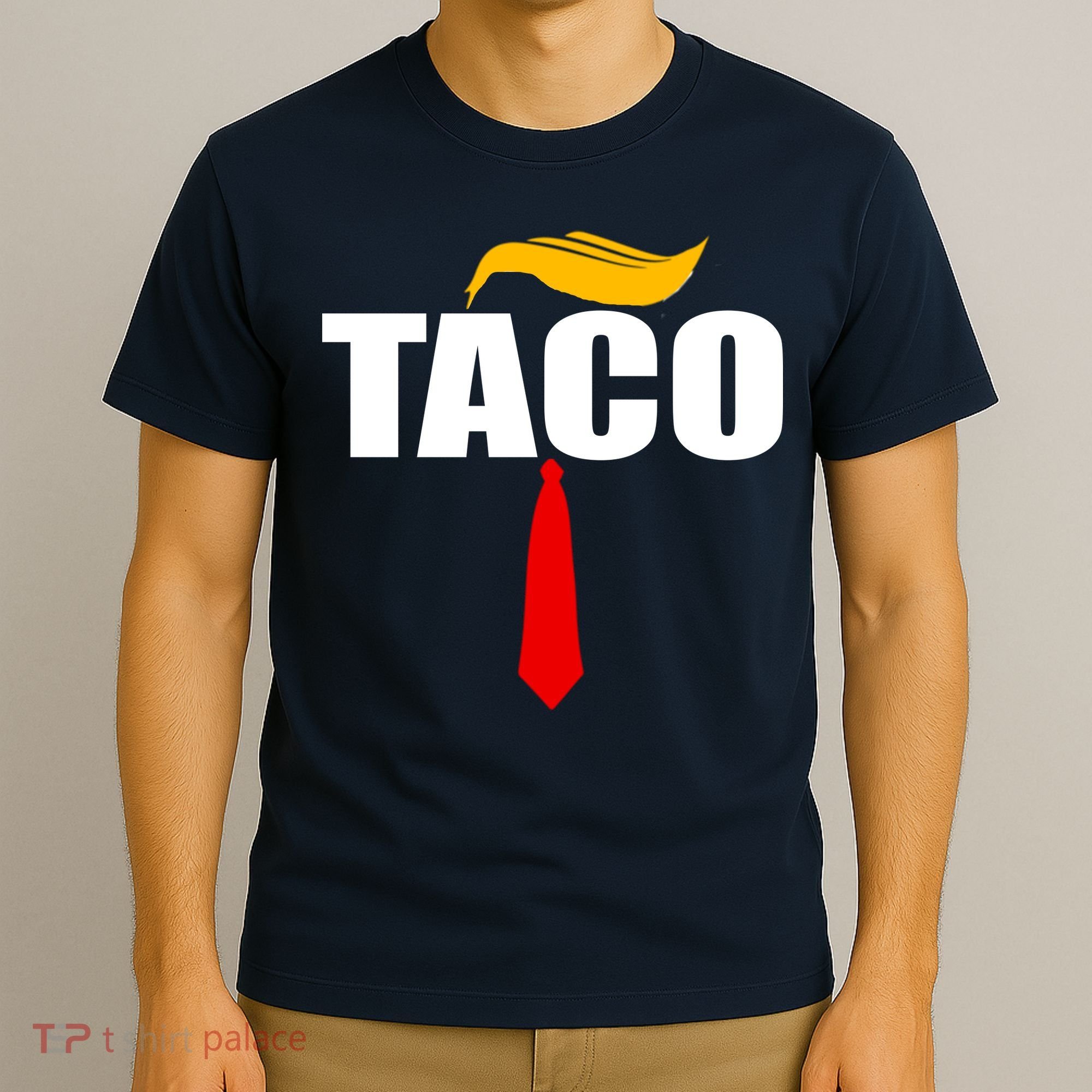 Taco Trump Hair Tie Funny T-Shirt
