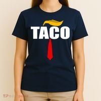 Taco Trump Hair Tie Funny T-Shirt thumb 4