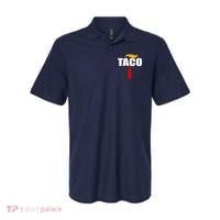 Taco Trump Hair Tie Funny Polo thumb 0