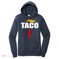 Taco Trump Hair Tie Funny Women's Hoodie thumb 0