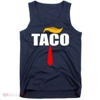 Taco Trump Hair Tie Funny Tank Top thumb 0