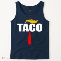 Taco Trump Hair Tie Funny Tank Top thumb 2