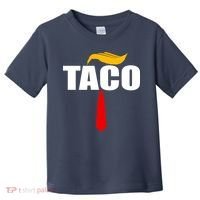 Taco Trump Hair Tie Funny Toddler T-Shirt thumb 0