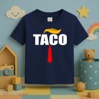 Taco Trump Hair Tie Funny Toddler T-Shirt thumb 3