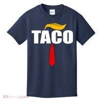 Taco Trump Hair Tie Funny Kids T-Shirt thumb 0