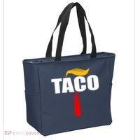 Taco Trump Hair Tie Funny Tote Bag thumb 2