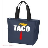 Taco Trump Hair Tie Funny Tote Bag thumb 3