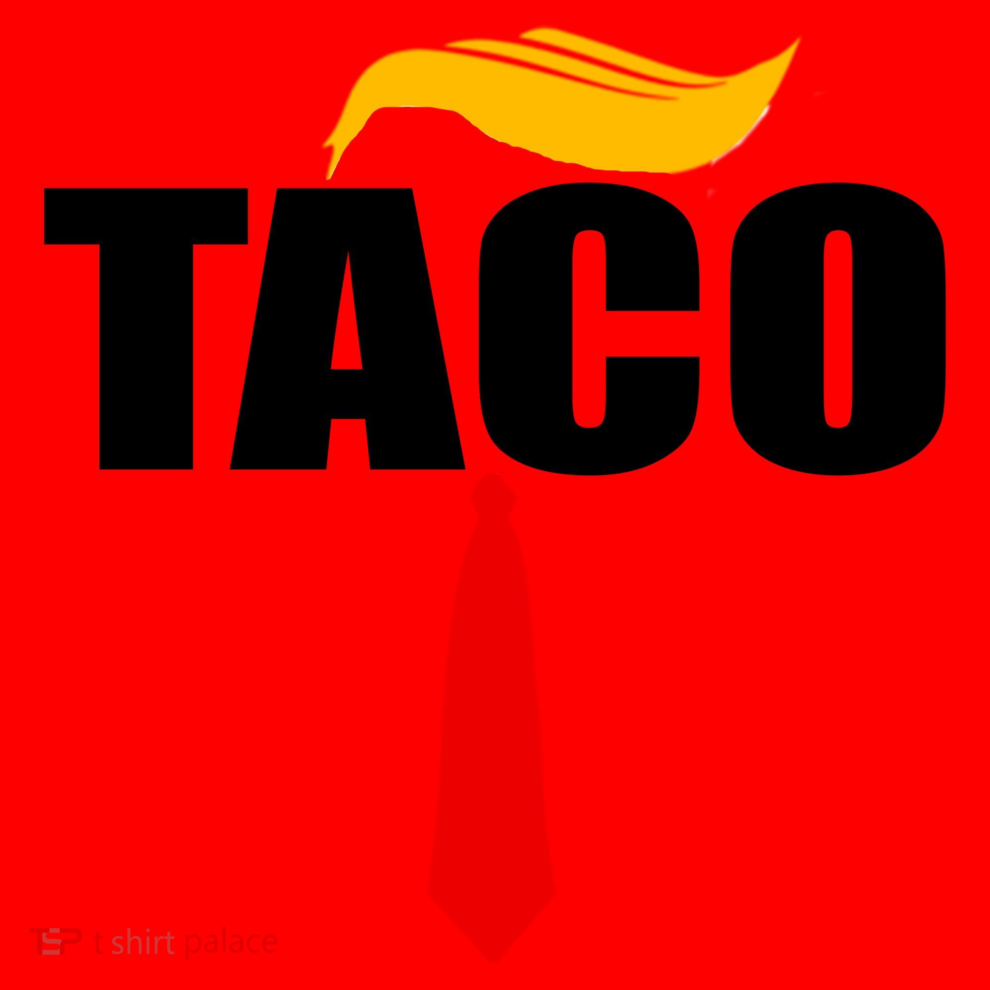 Taco Trump Hair Tie Funny Santa Hat