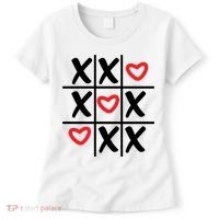 Tictac Toe Heart Valentines Day Gift Women's T-Shirt thumb 0