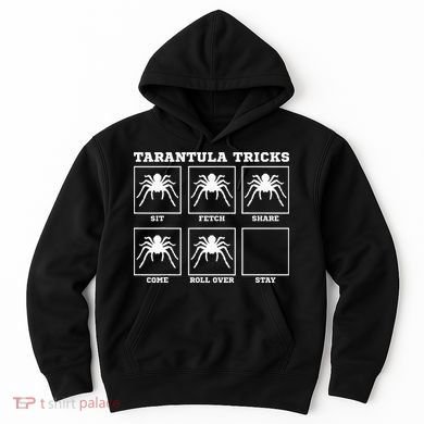 Tarantula Tricks Hairy Spiders Ntomophile Entomologist Hoodie