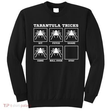 Tarantula Tricks Hairy Spiders Ntomophile Entomologist Sweatshirt