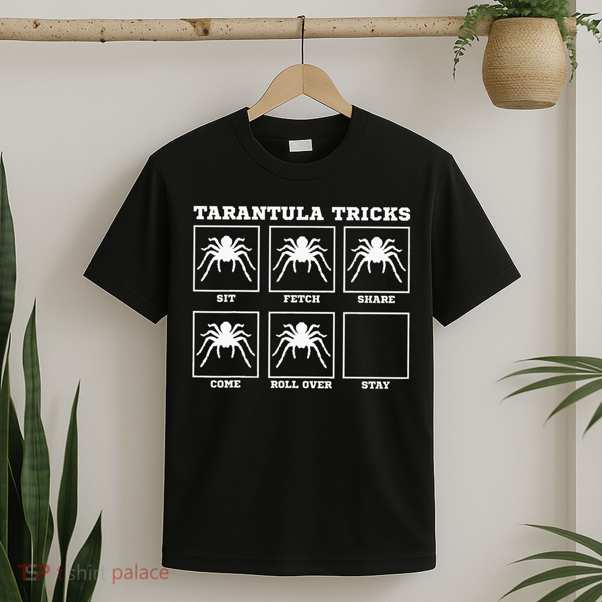 Tarantula Tricks Hairy Spiders Ntomophile Entomologist T-Shirt