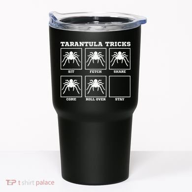 Tarantula Tricks Hairy Spiders Ntomophile Entomologist Tumbler