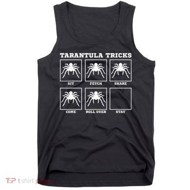 Tarantula Tricks Hairy Spiders Ntomophile Entomologist Tank Top