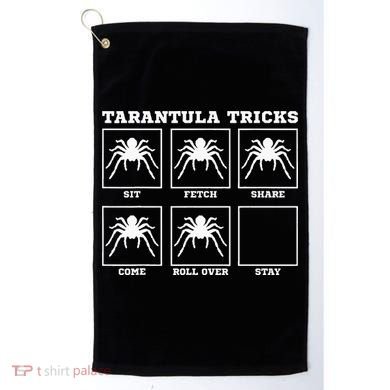 Tarantula Tricks Hairy Spiders Ntomophile Entomologist Golf Towel