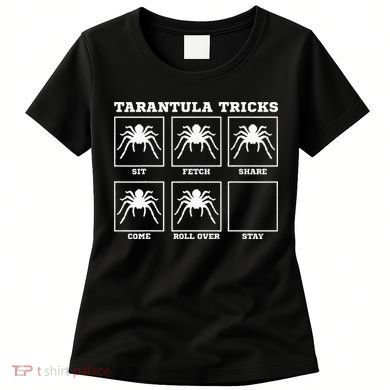 Tarantula Tricks Hairy Spiders Ntomophile Entomologist Women's T-Shirt