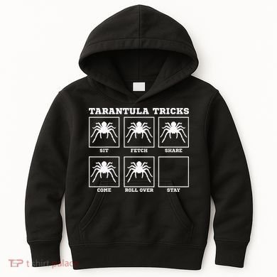 Tarantula Tricks Hairy Spiders Ntomophile Entomologist Kids Hoodie