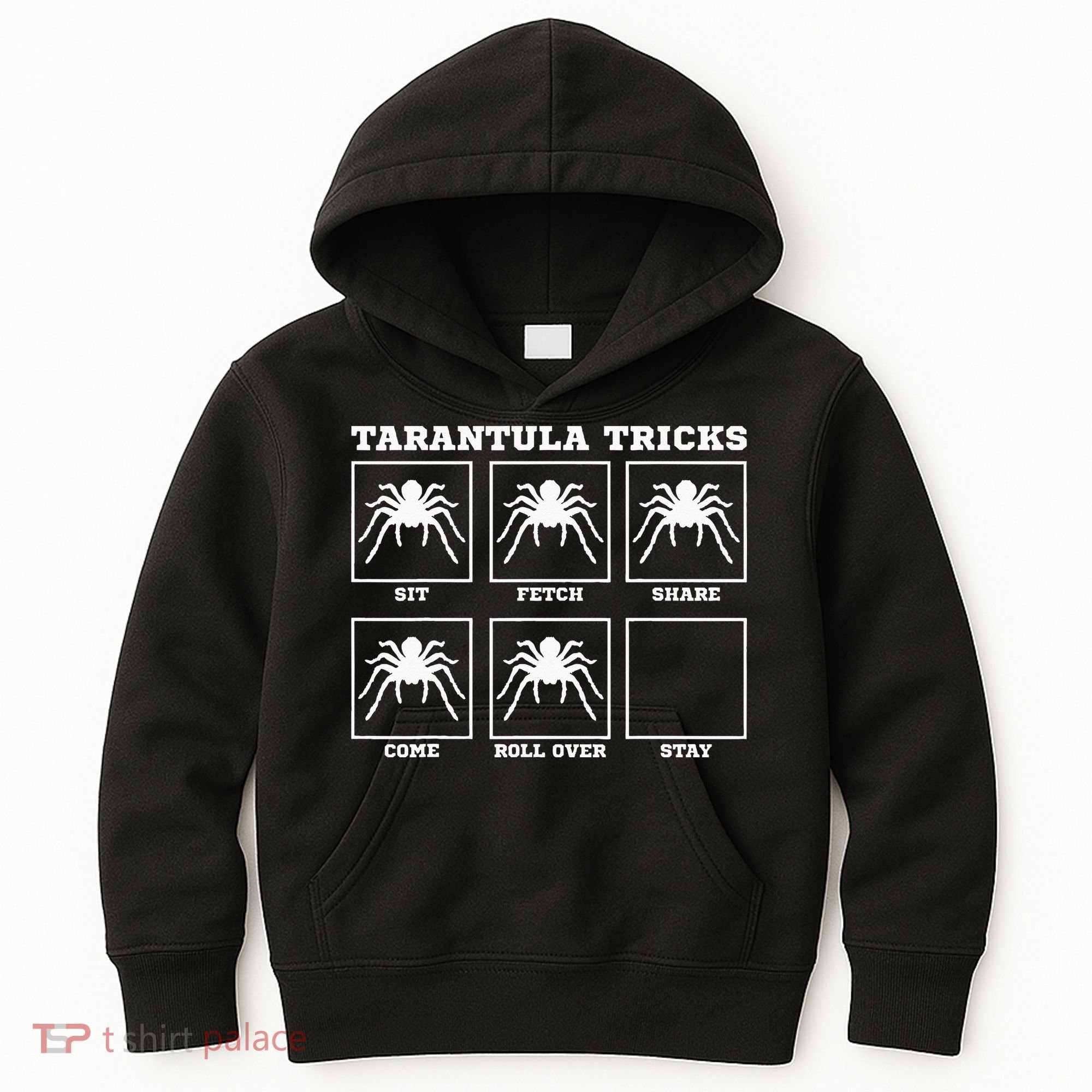 Tarantula Tricks Hairy Spiders Ntomophile Entomologist Kids Hoodie