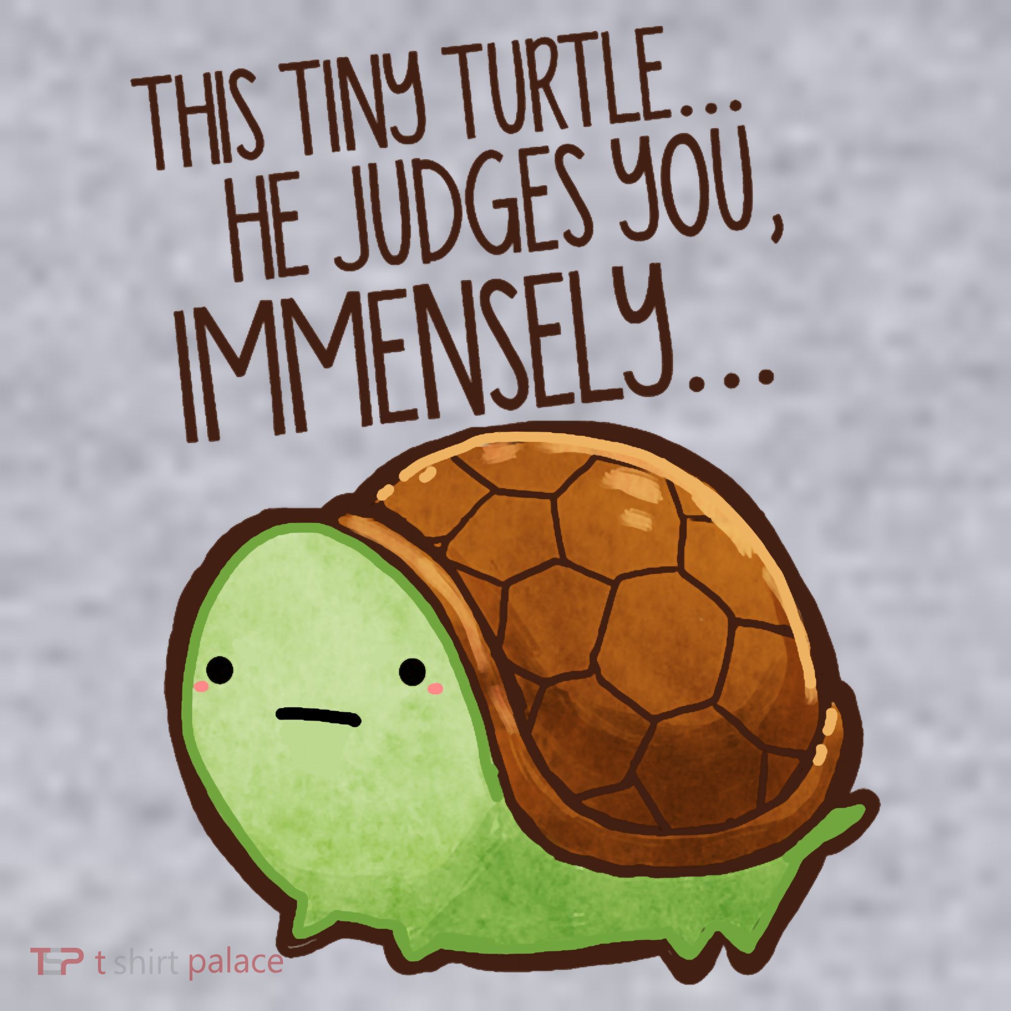 This Turtle.. He Judges You. Women's Racerback Cropped Tank