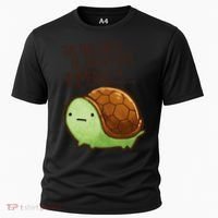 This Turtle.. He Judges You. Cooling Performance Crew T-Shirt thumb 0