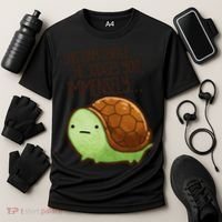 This Turtle.. He Judges You. Cooling Performance Crew T-Shirt thumb 3