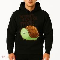 This Turtle.. He Judges You. Hoodie thumb 2