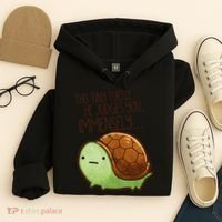 This Turtle.. He Judges You. Hoodie thumb 4